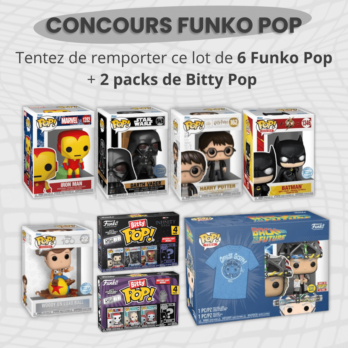 CONCOURS FUNKO POP