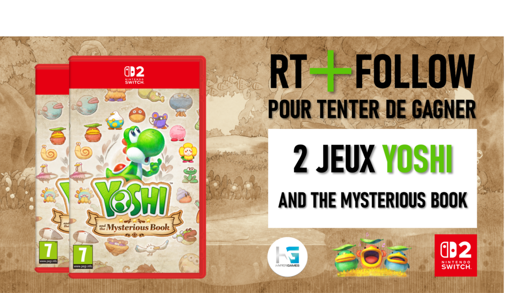 CONCOURS YOSHI: AND THE MYSTERIOUS BOOK CONCOURS YOSHI: AND THE MYSTERIOUS BOOK