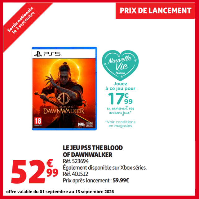 Du 01 au 13 septembre chez Auchan Du 01 au 13 septembre chez Auchan