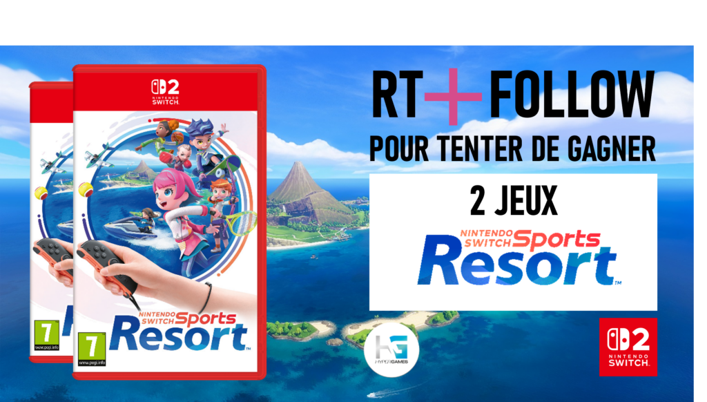 CONCOURS NINTENDO SWITCH SPORTS RESORT